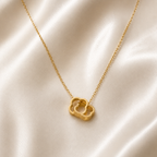 Cadena Elegance Trébol Enlazado Mujer