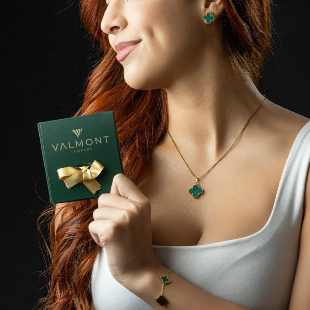 Combo Elegance Verde Trébol Mujer