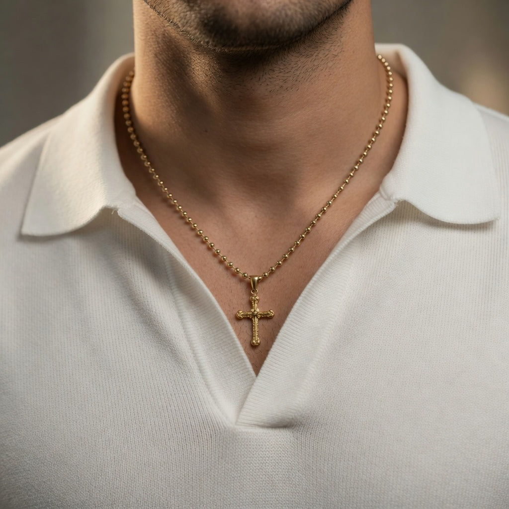 Dije Cruz Majestic Hombre