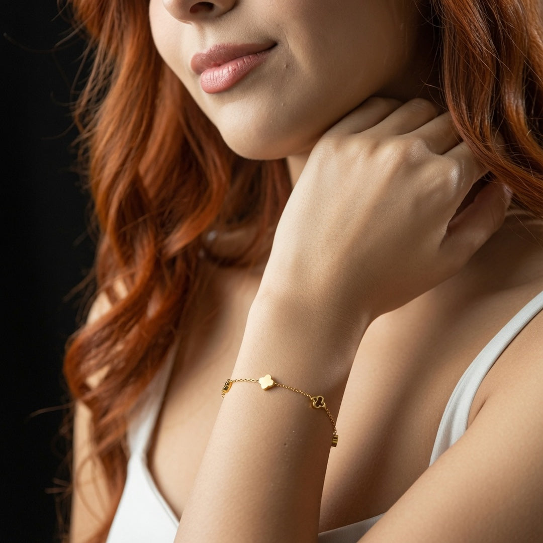Pulsera Elegance Mini Trébol Mujer